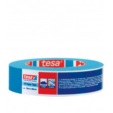 Малярная лента (скотч) TESA®, японская бумага, УФ-стойкая, синяя 30 мм Х 50 м (6 месяцев) 04440-00002-00