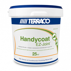 TERRACO HANDYCOAT EZ-JOINT шпатлевка финишная для швов гипсокартона, для внутренних работ (25кг)
