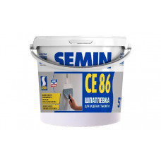 Semin CE 86 5кг Высокопрочная трещиностойкая шпатлевка для стыков ГКЛ/ГВЛ