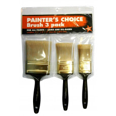 Комплект из трех кистей - Painters Choise Brush Woosterbrush размер 1" 1/2 - 2" - 3"